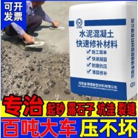 水泥路面修补料 混凝土修补材料 伸缩缝快速修复砂浆ZH-655